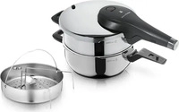 WMF 1511007363, WMF SKT PERFECT PREM 4,5+3,0+EINS (Dampfkochtopf, Edelstahl, 22 x 21