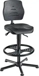 Meychair 01081, Meychair chair Arbeitsdrehstuhl W15-25-H-PU-FR3 schwarz Kunstleder