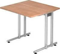 Hammerbacher VNS08/N, Hammerbacher Schreibtisch feste H&ouml;he VNS (80 x 80 x 72 cm)