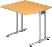 Hammerbacher VNS08/6, Hammerbacher Schreibtisch feste H&ouml;he VNS (80 x 80 x 72 cm)
