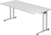 Hammerbacher VNS19/W, Hammerbacher Schreibtisch feste H&ouml;he VNS (180 x 80 x 72 cm)