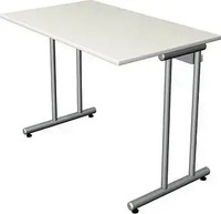Kerkmann 1875, Kerkmann Smart office Schreibtisch weiss rechteckig (100 x 60 x 75 cm)