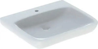 Geberit 258567000, Geberit Waschtisch RENOVA COMFORT 650x550mm barrierefr m HL o &Uuml;L