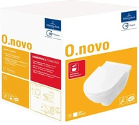 Villeroy & Boch 5660H1R1, Villeroy & Boch WC-Set O.novo wei 5660H1R1 mit Beschichtung
