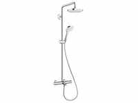 hansgrohe, Duschsystem, HG Showerpipe CROMA SELECT E 180 2jet DN 15, für Wanne