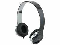 LogiLink HS0028, LogiLink Smile Stereo Headset (Kabelgebunden) Schwarz