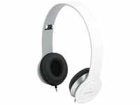LogiLink HS0029, LogiLink Smile Stereo Headset (Kabelgebunden) Weiss