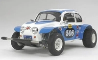 Tamiya 58452, Tamiya Sand Scorcher 2010 (Kit) (58452) Blau/Weiss