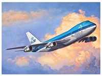 Revell REV 03999, Revell Boeing 747-200 Blau/Weiss