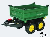 Rolly Toys rollyMega Trailer JD (4006485122004) Gr&uuml;n