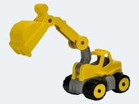 BIG 800055802, BIG Power Worker Minibagger (800055802) Gelb