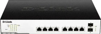 D-Link DGS-1100-10MP, D-Link Dgs-1100-10mp (10 Ports) (DGS-1100-10MP) Schwarz