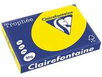 Clairefontaine 2884C, Clairefontaine Multifunktionspapier Troph'e, A3, neongelb...