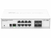 MikroTik CRS112-8G-4S-IN, MikroTik Switch CRS112-8G-4S-IN 12 Port (8 Ports)...