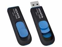 A-DATA Adata Dash Drive UV128 (64 GB, USB 3.1, USB A) (10409314) Blau/Schwarz
