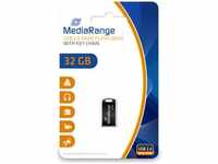 MediaRange MR922, MediaRange USB Nano-Speicherstick (32 GB, USB A, USB 2.0) Schwarz