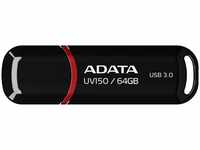 A-DATA AUV150-64G-RBK, A-DATA Adata DashDrive UV150 (64 GB, USB A, USB 3.0) Schwarz