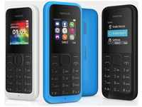 Nokia NO105DS-S, Nokia 105 Dual SIM, black (EU) (1.45 ", 4 MB, 2G) Schwarz, 100 Tage