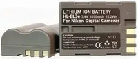 H&auml;hnel 1000 192.5, H&auml;hnel Dk Battery Nikon Hl-El3e (Kamera Akku) (1000 192.5) Grau