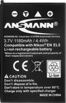 Ansmann 5.0223.33, Ansmann Nikon EN-EL5 Akku (Kamera Akku) (5.0223.33) Grau
