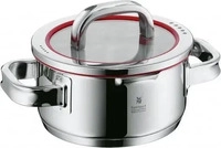 WMF 07 6016 6380, WMF Kochtopf Bratentopf Induktion 16cm Glasdeckel 1,4l Function4