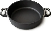 AMT Schmortopf (Kochtopf, Gusseisen, 28 x 8 cm) (6303841) Schwarz
