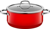 Silit 2101297048, Silit m.D.24cm Passion Red (Br&auml;ter + Schmortopf, Silargan, 24 x