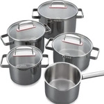 Kelomat B0B5KF6YJG, Kelomat Set 9-teilig Induktion (Pfannenset + Topfset,...