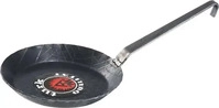 Turk 65232, Turk Schmiedeeisenpfanne (Bratpfanne, Eisen, Stahl, 32 x 15.50 cm)