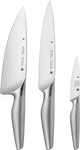WMF 18.8210.9992, WMF Chef's Edition Messer-Set, 3-teilig (10 cm) (18.8210.9992)