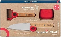 Opinel 003112-147044.0300, Opinel Coffret Le petit Chef Set red new