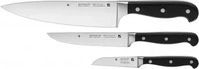 WMF 18.9491.9992, WMF Messerset 3-tlg. SPITZENKLASSE PLUS Schwarz (20 cm)