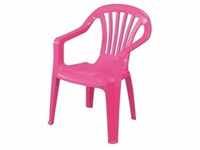 ProGarden, Kinderstuhl + Kindertisch, Stuhl Kindermonoblock Sedia, Baby, rosa