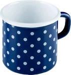 Riess 0221-75, Riess Henkelbecher (375 ml, 1x) (0221-75) Blau