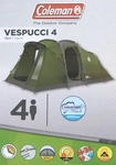 Coleman Namiot turystyczny Namiot VESPUCCI 4 (Familienzelt, Kuppelzelt, 4...