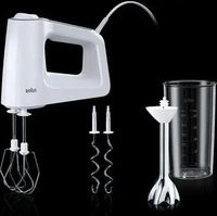 Braun 0X22211038, Braun MultiMix 3 HM3105 (500 W) (0X22211038) Weiss