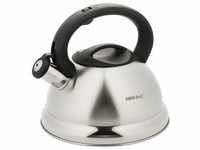 Kinghoff Steel kettle with whistle 3 L KINGHOFF KH-3236, Wasserkocher, Silber