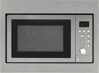 Exquisit 0910094, Exquisit EMW2546HI Integriert Edelstahl (25 l) (0910094) Silber