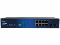 Allnet ALL-SG8310v2PM, Allnet switch smart managed 8 port gigabit 140w / 8x poe+ / 2x