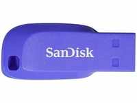 SanDisk SDCZ50C-016G-B35BE, SanDisk Cruzer Blade (16 GB, USB A, USB 2.0) Blau, 100