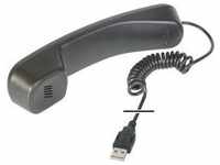 Digitus Telefon Hoerer USB fuer Skype MSN ICQ X-lite Dialpad MediaRing Net2phone etc.