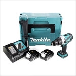 Makita DDF458RTJ, Makita DDF 458 (Bohrschrauber) (DDF458RTJ) Schwarz/Blau/Gr&uuml;n