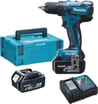 Makita DDF459RTJ, Makita DDF 459 (Bohrschrauber) (DDF459RTJ) Blau/Schwarz