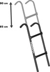 Hudora 65264, Hudora Trampolin Leiter (65264) Schwarz