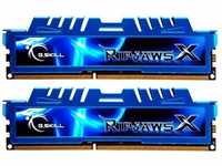 G.Skill RipjawsX (2 x 4GB, 2400 MHz, DDR3-RAM, DIMM) (12377547) Blau
