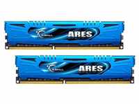 G.Skill Ares (2 x 8GB, 1866 MHz, DDR3-RAM, DIMM) (12513785) Blau