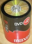 Maxell 275733.40.AS, Maxell DVD-R 4,7 GB 100 Pack 4,7 GB 100 St&uuml;ck(e) (100x)