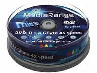 MediaRange MR430, MediaRange DVD-R mini Spindel Inkjet Full Printable (10 x)