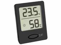 TFA 30.5041.01, Thermometer + Hygrometer, Schwarz