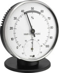 TFA Dostmann 45010082, TFA Dostmann TFA Thermo-Hygrometer (45010082) Silber/Weiss